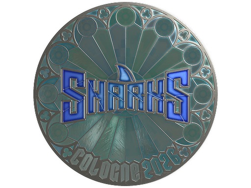 Sticker | Sharks Esports (Foil) | Cologne 2026