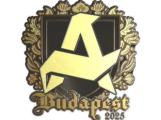 Sticker | Aurora (Gold) | Budapest 2025