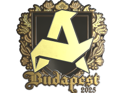 Sticker | Aurora (Gold) | Budapest 2025