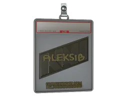 Sticker Slab | Aleksib (Gold) | Copenhagen 2024