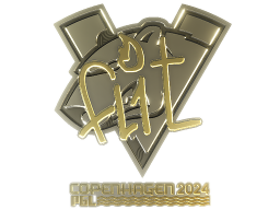 Sticker | FL1T (Gold) | Copenhagen 2024