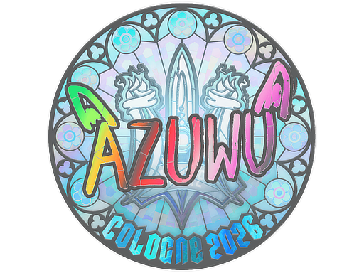 Sticker | AZUWU (Holo) | Cologne 2026
