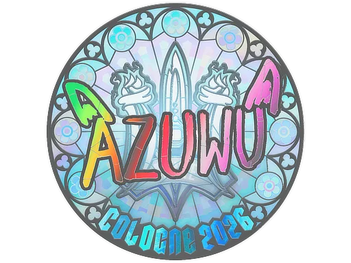 Sticker | AZUWU (Holo) | Cologne 2026
