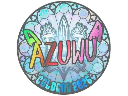 Sticker | AZUWU (Holo) | Cologne 2026
