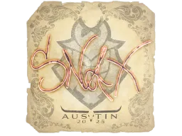 Sticker | Snax | Austin 2025