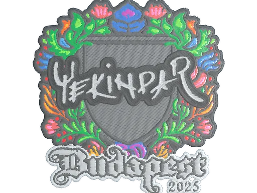 Sticker | YEKINDAR (Embroidered) | Budapest 2025
