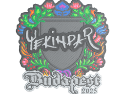 Sticker | YEKINDAR (Embroidered) | Budapest 2025