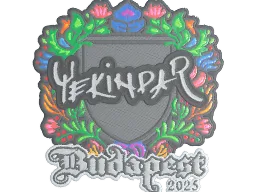Sticker | YEKINDAR (Embroidered) | Budapest 2025