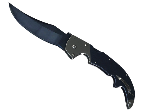 ★ StatTrak™ Falchion Knife | Blue Steel (Battle-Scarred)