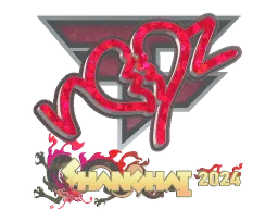 Sticker | ropz (Glitter) | Shanghai 2024