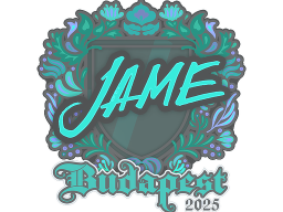 Sticker | Jame | Budapest 2025