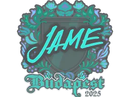 Sticker | Jame | Budapest 2025