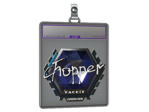 Sticker Slab | chopper (Foil) | London 2018