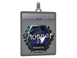 Sticker Slab | chopper (Foil) | London 2018