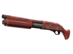 Sawed-Off | Crimson Batik (Minimal Wear)