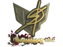 Sticker | degster (Gold) | Shanghai 2024