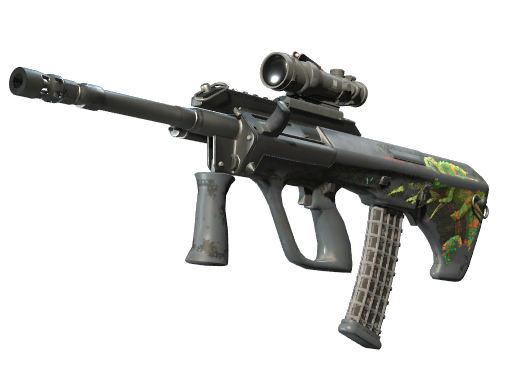 StatTrak™ AUG | Chameleon (Battle-Scarred)