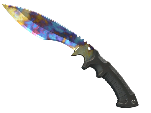 ★ Kukri Knife | Case Hardened (Well-Worn)