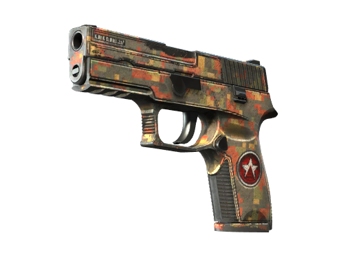 StatTrak™ P250 | Red Rock (Battle-Scarred)