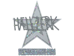 Sticker | hallzerk (Glitter) | Copenhagen 2024