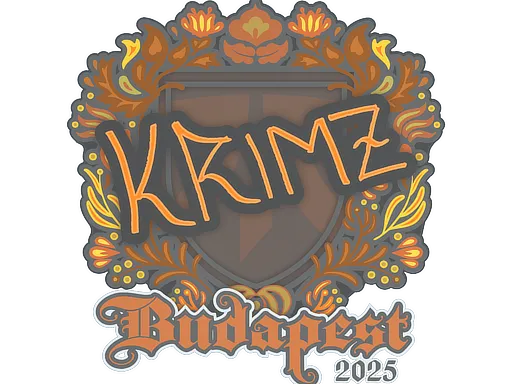 Sticker | KRIMZ | Budapest 2025
