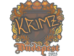 Sticker | KRIMZ | Budapest 2025