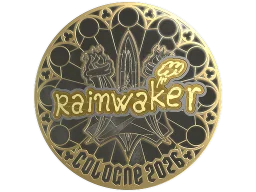 Sticker | Rainwaker (Gold) | Cologne 2026