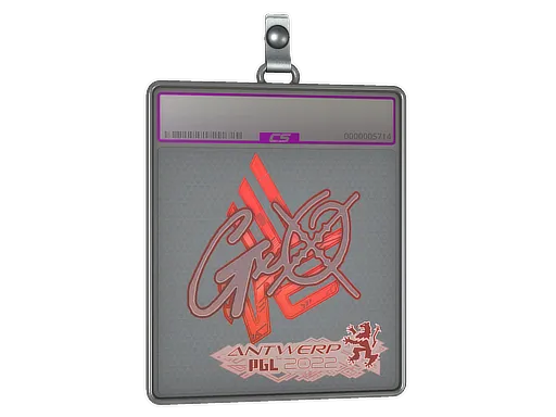 Sticker Slab | gxx- (Holo) | Antwerp 2022