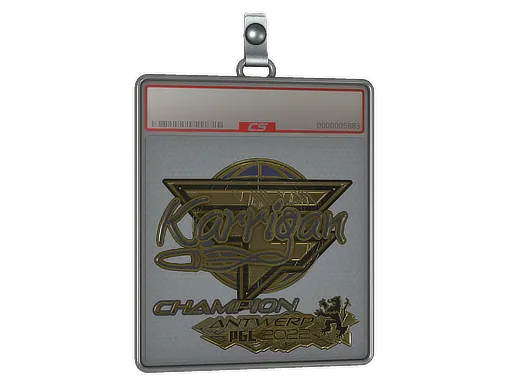Sticker Slab | karrigan (Gold, Champion) | Antwerp 2022
