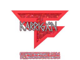 Sticker | karrigan (Glitter) | Copenhagen 2024