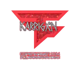 Sticker | karrigan (Glitter) | Copenhagen 2024