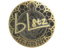 Sticker | bLitz (Gold) | Cologne 2026