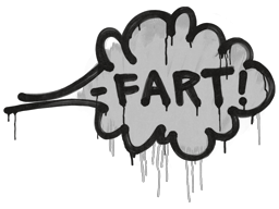 Sealed Graffiti | Fart (Shark White)