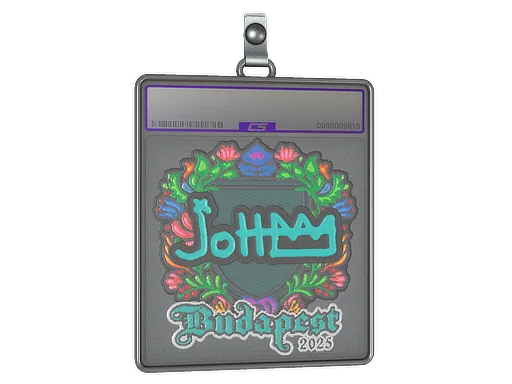 Sticker Slab | jottAAA (Embroidered) | Budapest 2025