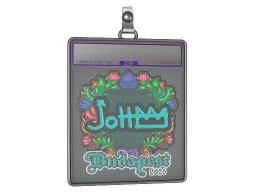 Sticker Slab | jottAAA (Embroidered) | Budapest 2025