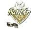 Sticker | huNter- (Gold) | Paris 2023