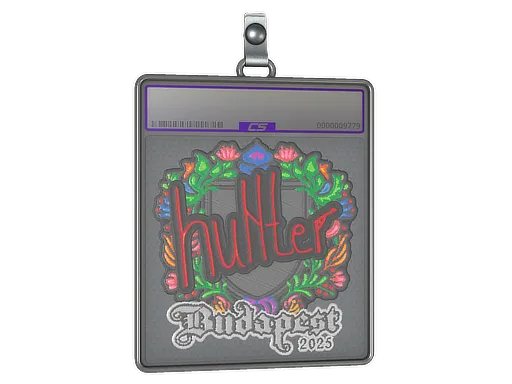 Sticker Slab | huNter- (Embroidered) | Budapest 2025