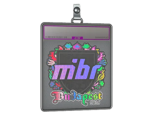 Sticker Slab | MIBR (Holo) | Budapest 2025