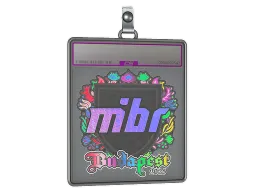 Sticker Slab | MIBR (Holo) | Budapest 2025