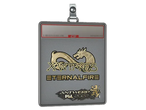 Sticker Slab | XANTARES (Gold) | Antwerp 2022