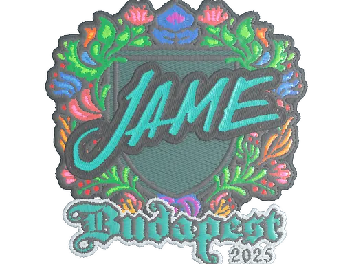 Sticker | Jame (Embroidered) | Budapest 2025