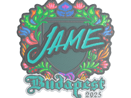 Sticker | Jame (Embroidered) | Budapest 2025