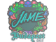 Sticker | Jame (Embroidered) | Budapest 2025