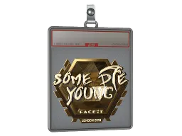 Sticker Slab | sdy (Gold) | London 2018