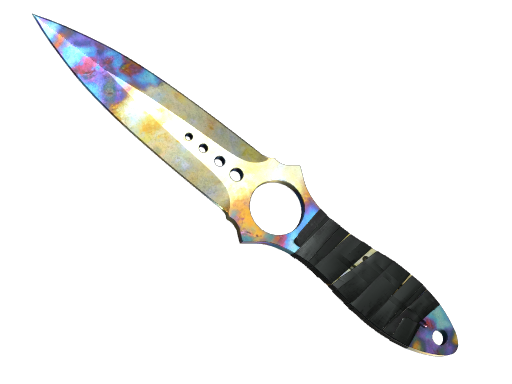 ★ StatTrak™ Skeleton Knife | Case Hardened (Well-Worn)