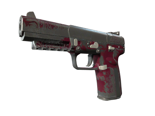 Five-SeveN | Crimson Blossom (Battle-Scarred)