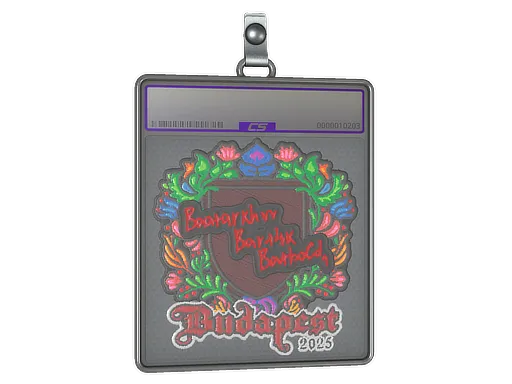 Sticker Slab | Bart4k (Embroidered) | Budapest 2025