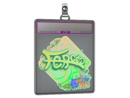 Sticker Slab | fer (Holo) | Rio 2022