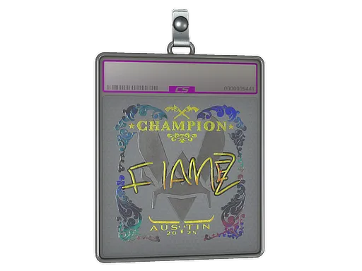 Sticker Slab | FlameZ (Holo, Champion) | Austin 2025