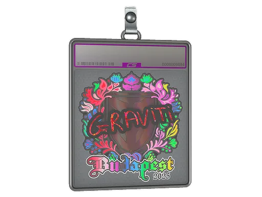 Sticker Slab | Graviti (Holo) | Budapest 2025